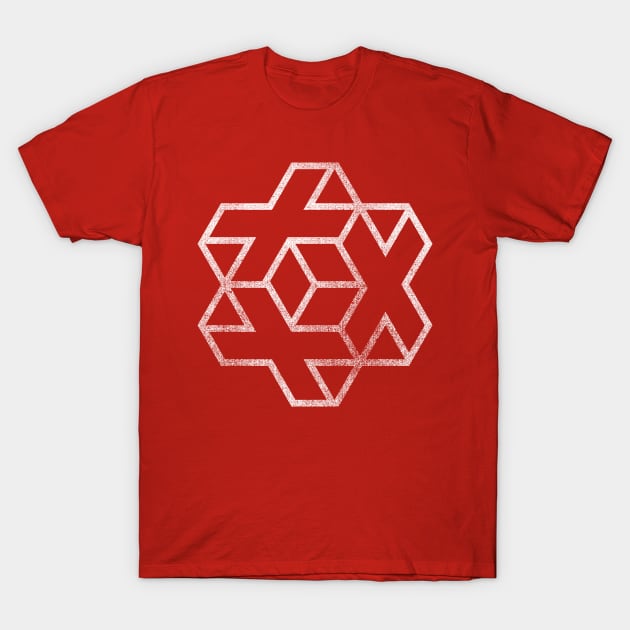 Iso Cross T-Shirt by RetroLogosDesigns